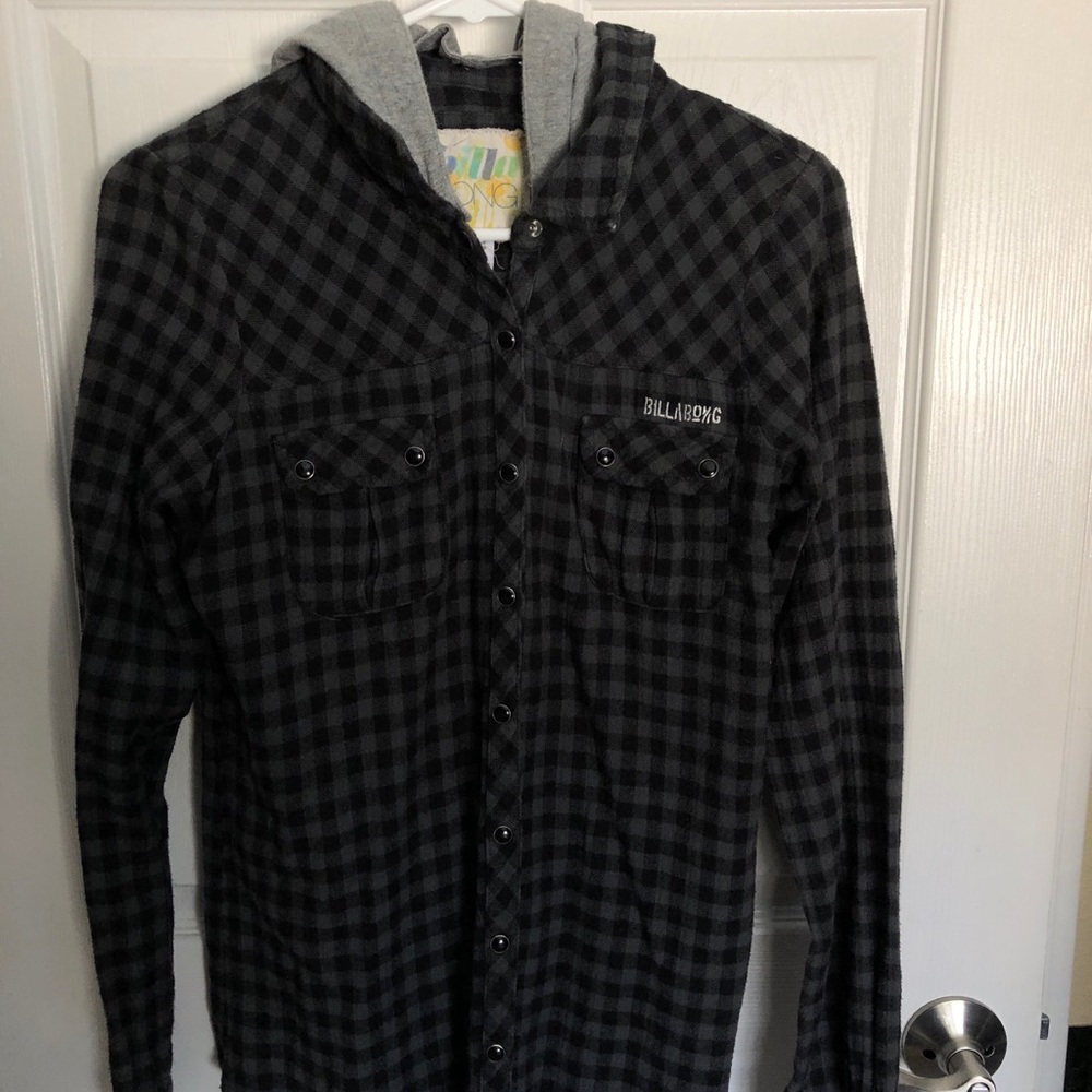 ❌SOLD❌Hooded Flannel